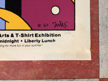 Load image into Gallery viewer, 1st Austin Poster/Graphic Arts &amp; T-Shirt Exhibition at Liberty Lunch - 1984 (Poster)
