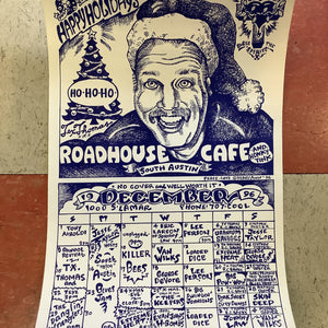 Roadhouse Cafe South Austin December Calendar - 1996 (Poster)
