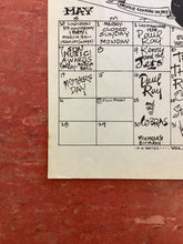 Load image into Gallery viewer, Soap Creek Saloon May Calendar - 1978 (Poster)
