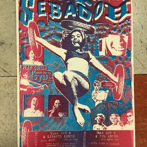Sebadoh at Liberty Lunch and The Abyss - 1994 (Poster)