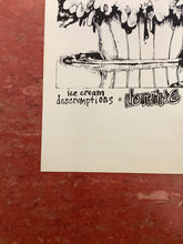 Load image into Gallery viewer, Nothing Strikes Back Ice Cream Menu - 1970s (Poster)
