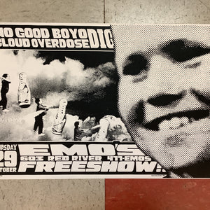 No Good Boyo at Emo's - 1992 (Poster)
