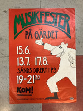 Load image into Gallery viewer, Musikfester På Gärdet - 1977 (Poster)
