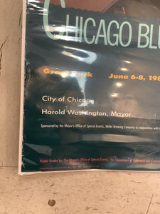 Chicago Blues Festival - 1986 (Poster)