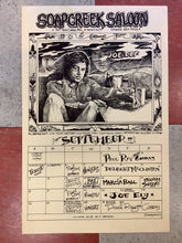 Load image into Gallery viewer, Soap Creek Saloon September Calendar - 1977 (Poster)
