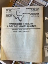 Load image into Gallery viewer, Willie Nelson 2nd Annual 4th of July Picnic 1974 - Official Program
