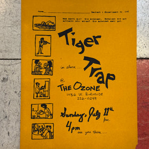 Tiger Trap In-Store at The Ozone - 1993 (Poster)