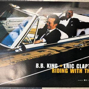 B.B. King & Eric Clapton Riding With The King Promo - 2000 (Poster)