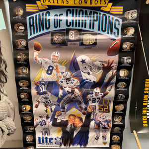 Dallas Cowboys Ring Of Champions (Poster)