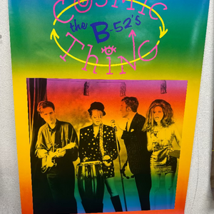 B-52's Cosmic Thing Promo - 1989 (Poster)