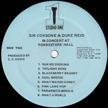 Load image into Gallery viewer, Various : Sir Coxsone &amp; Duke Reid In Concert At Forresters Hall (LP, Album)
