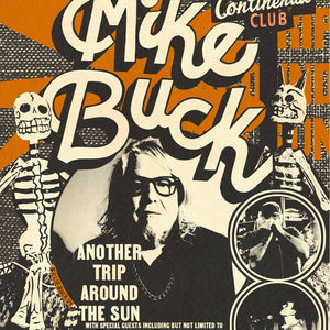 Mike Buck Birthday Show at The Continental Club - 2024 (Poster)
