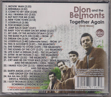 Load image into Gallery viewer, Dion &amp; The Belmonts – Together Again (And More) (CD)
