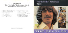 Load image into Gallery viewer, The Beatles – The &quot;Let It Be&quot; Rehearsals, Vol. 3 - All Things Must Pass (Part 2: Acoustic Set)
