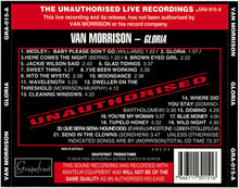 Load image into Gallery viewer, Van Morrison – Gloria (CD)
