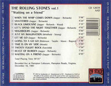 Load image into Gallery viewer, The Rolling Stones – Vol.1 - Waiting On A Friend (CD)
