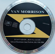 Load image into Gallery viewer, Van Morrison – I Can't Go On... But I'll Go On (CD)

