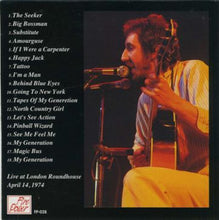 Load image into Gallery viewer, Pete Townshend – Wild Action (CD)
