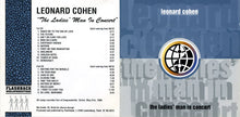Load image into Gallery viewer, Leonard Cohen – The Ladies' Man In Concert (CD)
