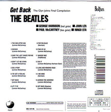 Load image into Gallery viewer, The Beatles – Get Back (The Glyn Johns Final Compilation) (CD)
