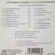 Load image into Gallery viewer, Matthew Sweet - Goodfriends: Another Take On &quot;Goodfriend&quot; (cd)
