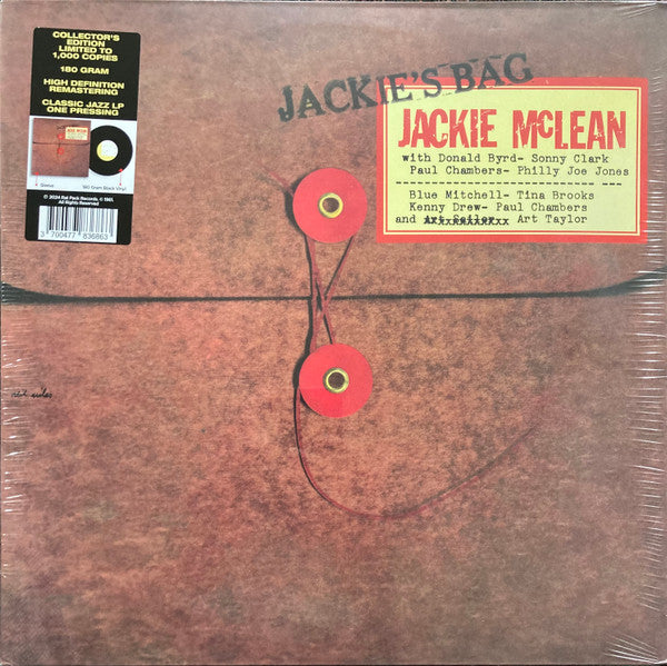 Jackie McLean – Jackie's Bag (Vinyl) – Antone's Record Shop