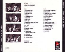 Load image into Gallery viewer, The Who – Live At Leeds Complete (CD)
