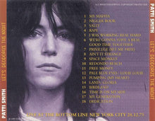 Load image into Gallery viewer, Patti Smith - Let's Deodorize the Night (CD)
