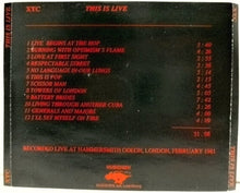 Load image into Gallery viewer, XTC - This Is Live (CD)
