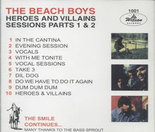 Load image into Gallery viewer, The Beach Boys – Heroes And Villains Sessions Parts 1 &amp; 2 (CD)
