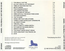 Load image into Gallery viewer, The Kinks – You Really Got Me (CD)
