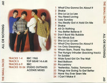 Load image into Gallery viewer, Small Faces – All Or Nothing (CD)
