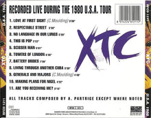 Load image into Gallery viewer, XTC - U.S.A. 1980 (CD)
