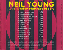 Load image into Gallery viewer, Neil Young – Live Under Harvest Moon (CD)
