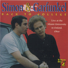 Load image into Gallery viewer, Simon &amp; Garfunkel – Back To College (CD)
