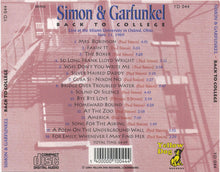 Load image into Gallery viewer, Simon &amp; Garfunkel – Back To College (CD)
