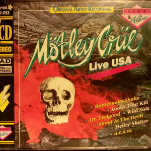 Mötley Crüe – Live USA (CD)
