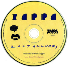 Load image into Gallery viewer, Zappa – Zoot Allures (CD)
