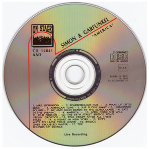 Simon & Garfunkel – America (CD)
