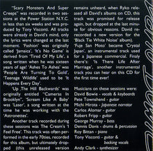 Load image into Gallery viewer, David Bowie - Vampires of Human Flesh (CD)
