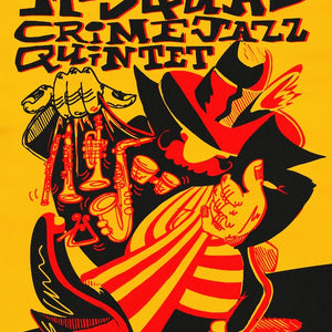 M-Squad Crime Jazz Quintet In-Store Poster