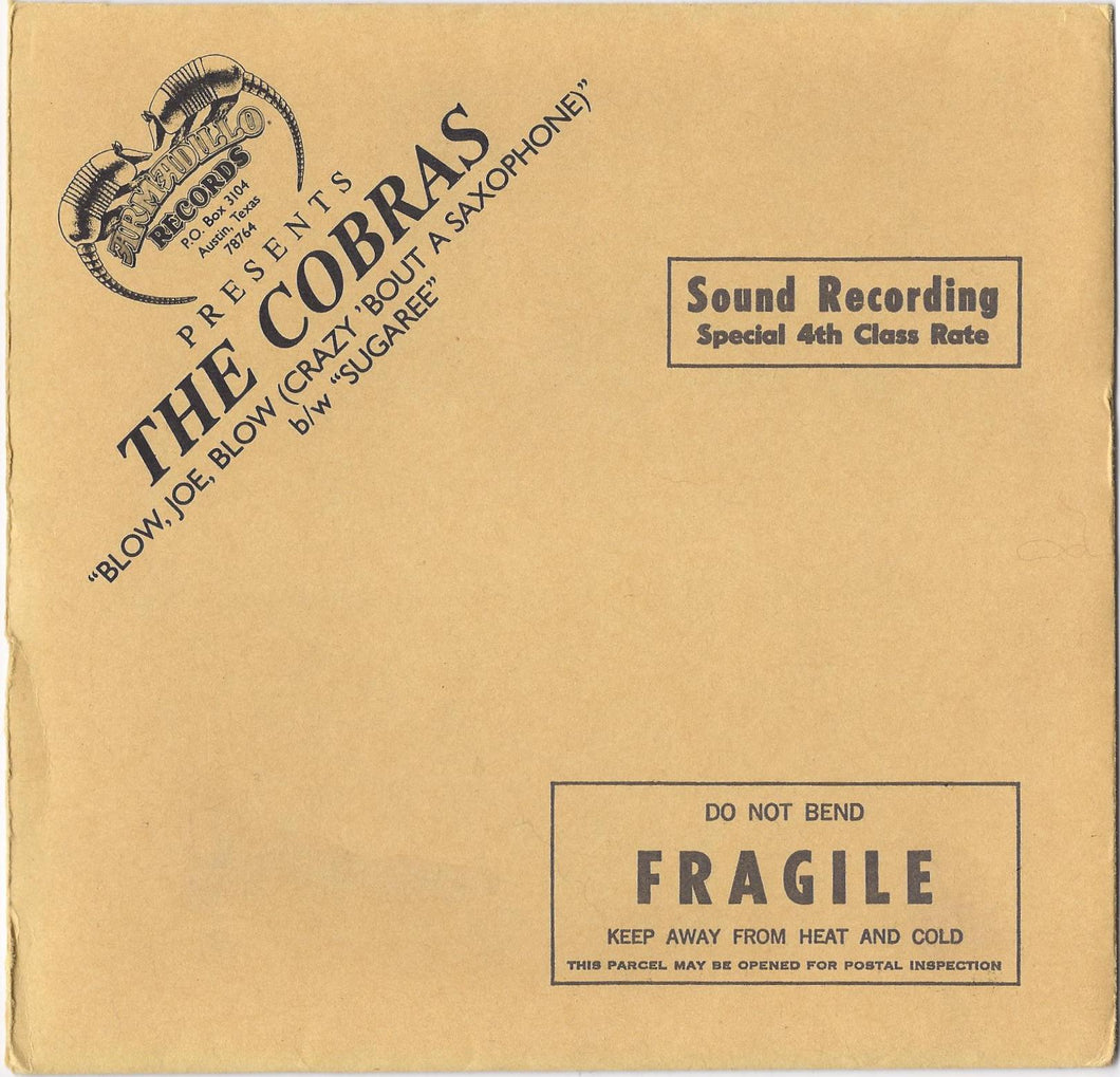 The Cobras  - Blow, Joe, Blow (Crazy 'Bout A Saxaphone / Sugaree (7