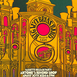 Big Wy's Brass Band In-Store Poster