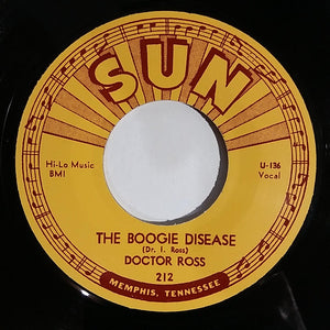Doctor Ross - Juke Box Boogie / Boogie Disease (RE, 7" 45)