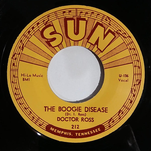 Doctor Ross - Juke Box Boogie / Boogie Disease (RE, 7