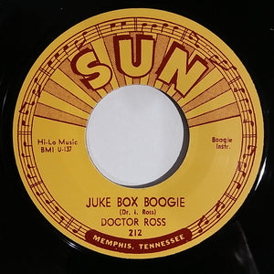 Doctor Ross - Juke Box Boogie / Boogie Disease (RE, 7" 45)
