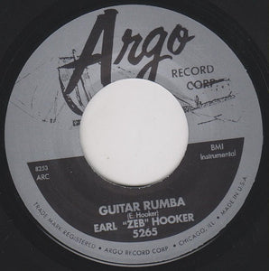 Earl Hooker - Frog Hop / Guitar Rumba (RE, 7" 45)