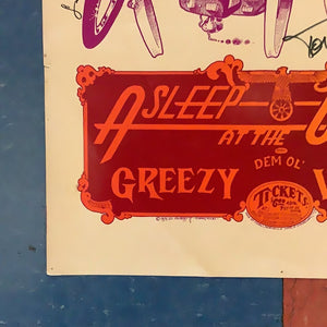 Asleep At The Wheel and Greezy Wheels at Armadillo - 1975 (Poster)
