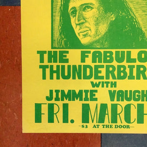 Paul Ray and The Cobras/The Fabulous Thunderbirds at Armadillo - 1977 (Poster)