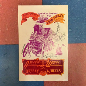 Asleep At The Wheel and Greezy Wheels at Armadillo - 1975 (Poster)